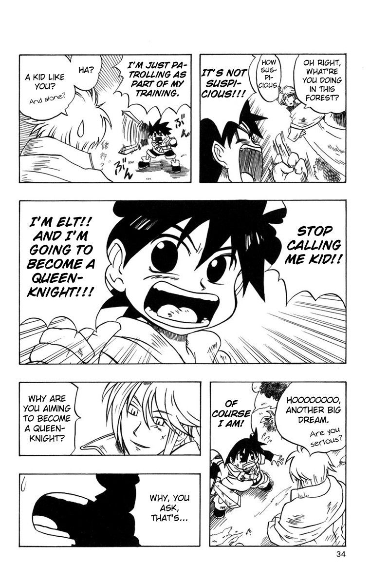 Joou Kishi Monogatari Chapter 1.2 page 33 - Chapter 1 v2 : Welcome To ~Saga of QueenKnight~