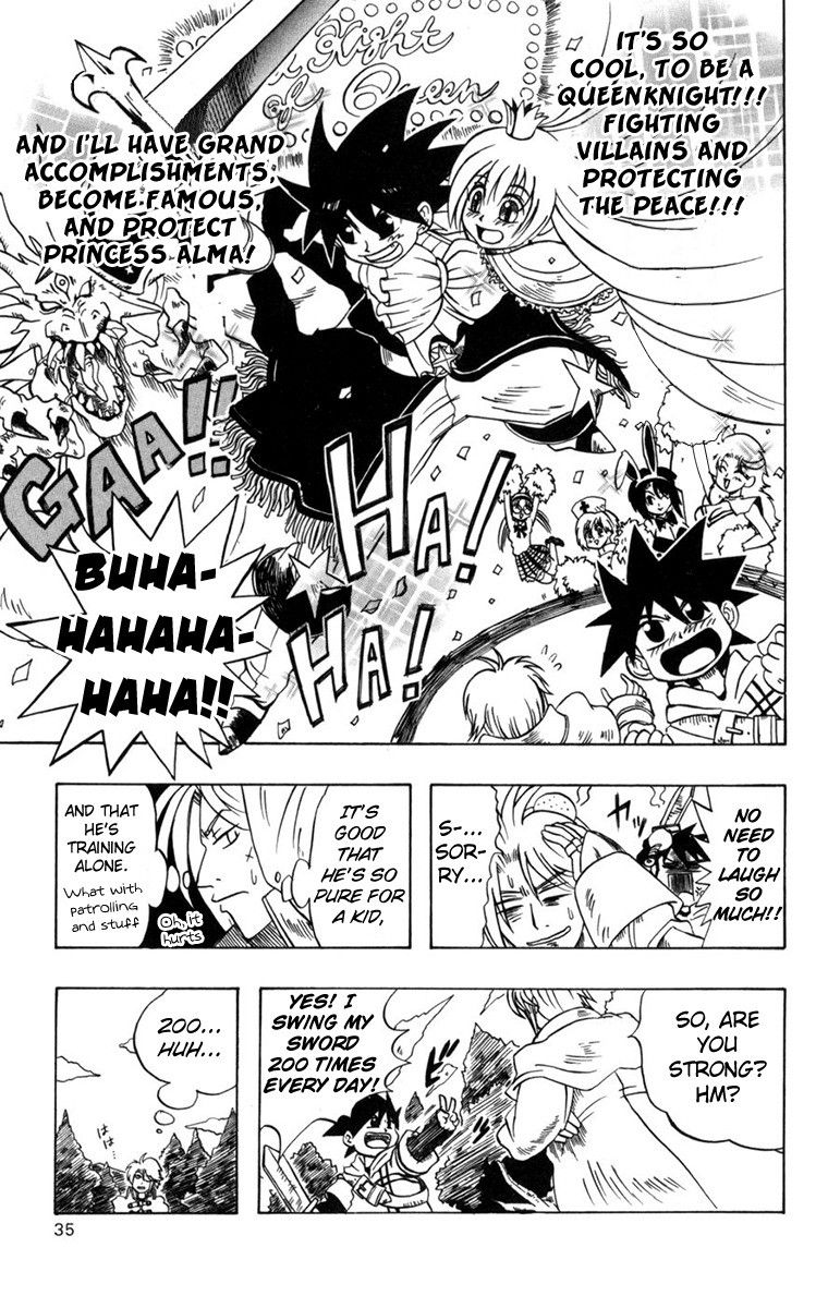 Joou Kishi Monogatari Chapter 1.2 page 34 - Chapter 1 v2 : Welcome To ~Saga of QueenKnight~