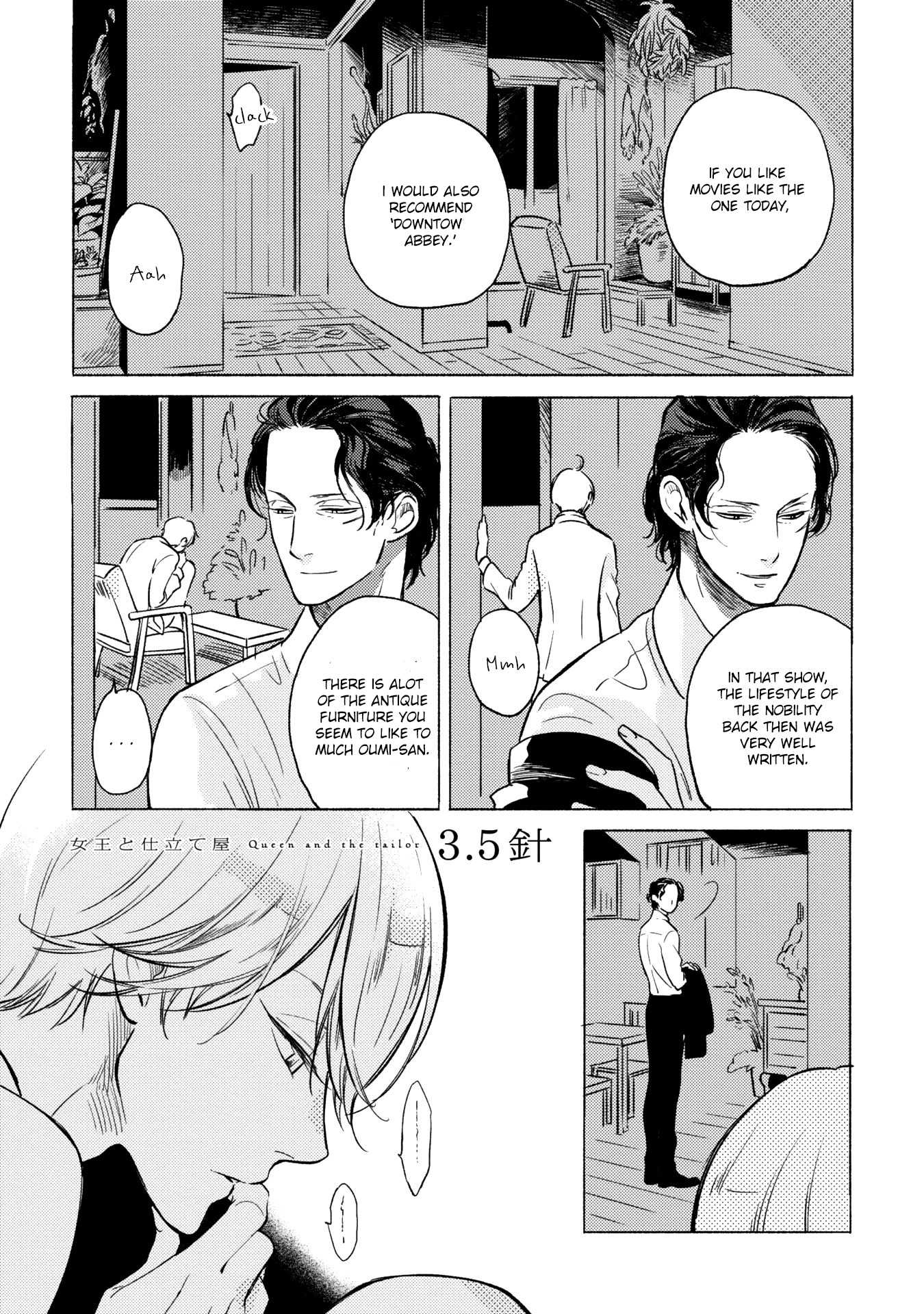 Joou to Shitateya Chapter 3.5 page 1 - Chapter 3.5