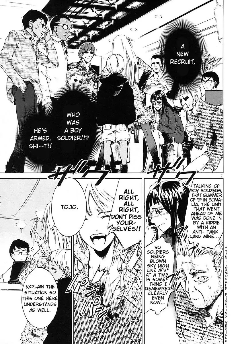 Jormungand Chapter 1 page 12 - Chapter 1: Flaming Hare