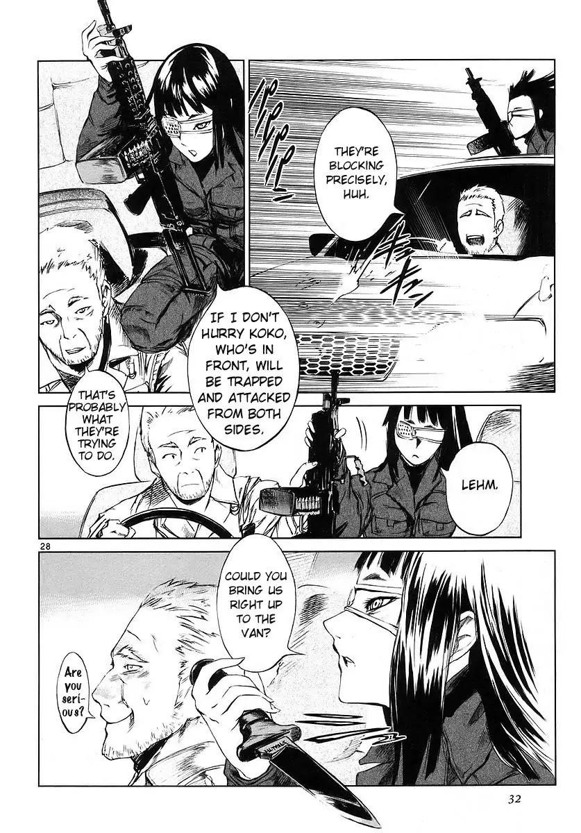 Jormungand Chapter 1 page 32 - Chapter 1: Flaming Hare