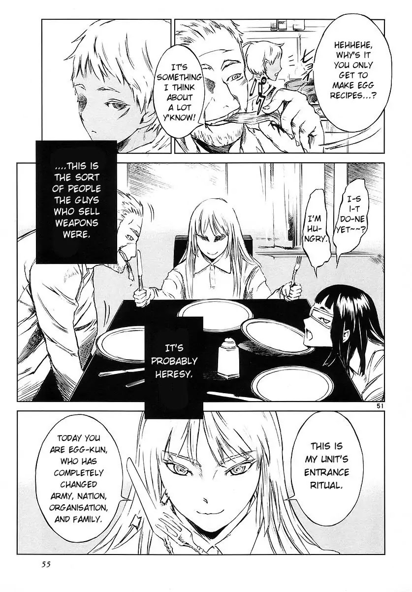 Jormungand Chapter 1 page 54 - Chapter 1: Flaming Hare