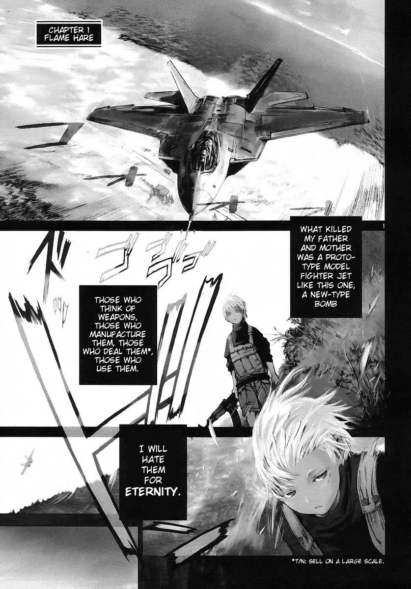 Jormungand Chapter 1 page 6 - Chapter 1: Flaming Hare