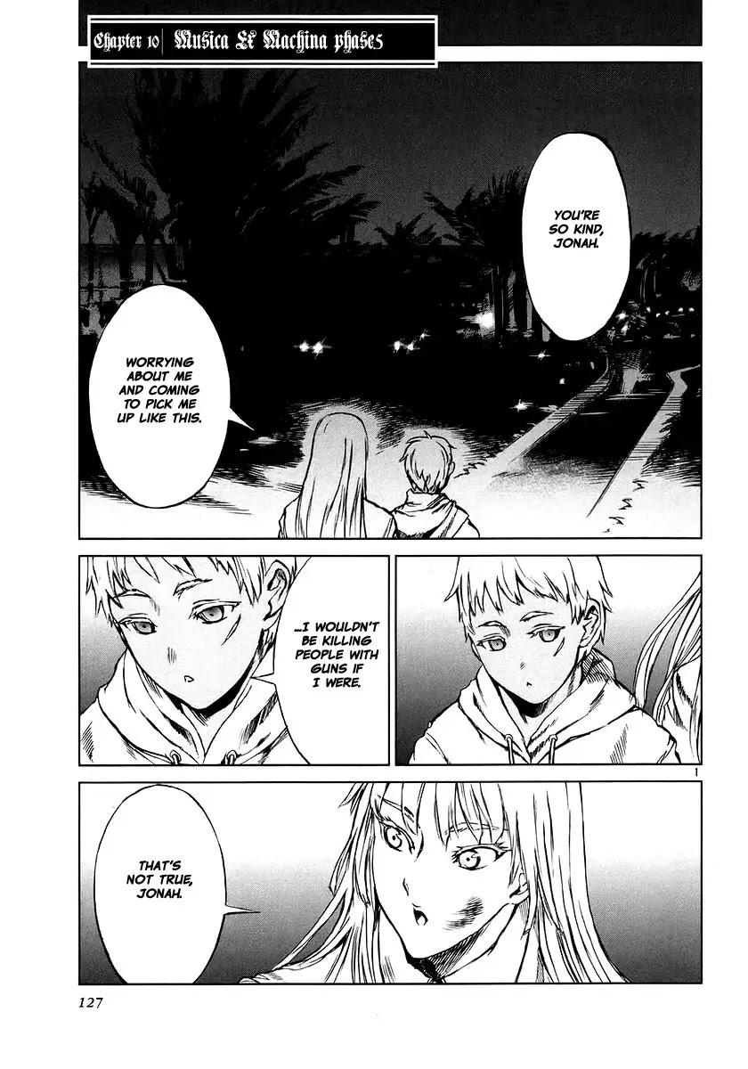 Jormungand Chapter 10 page 1 - Chapter 10: Musica Ex Machina phase.5