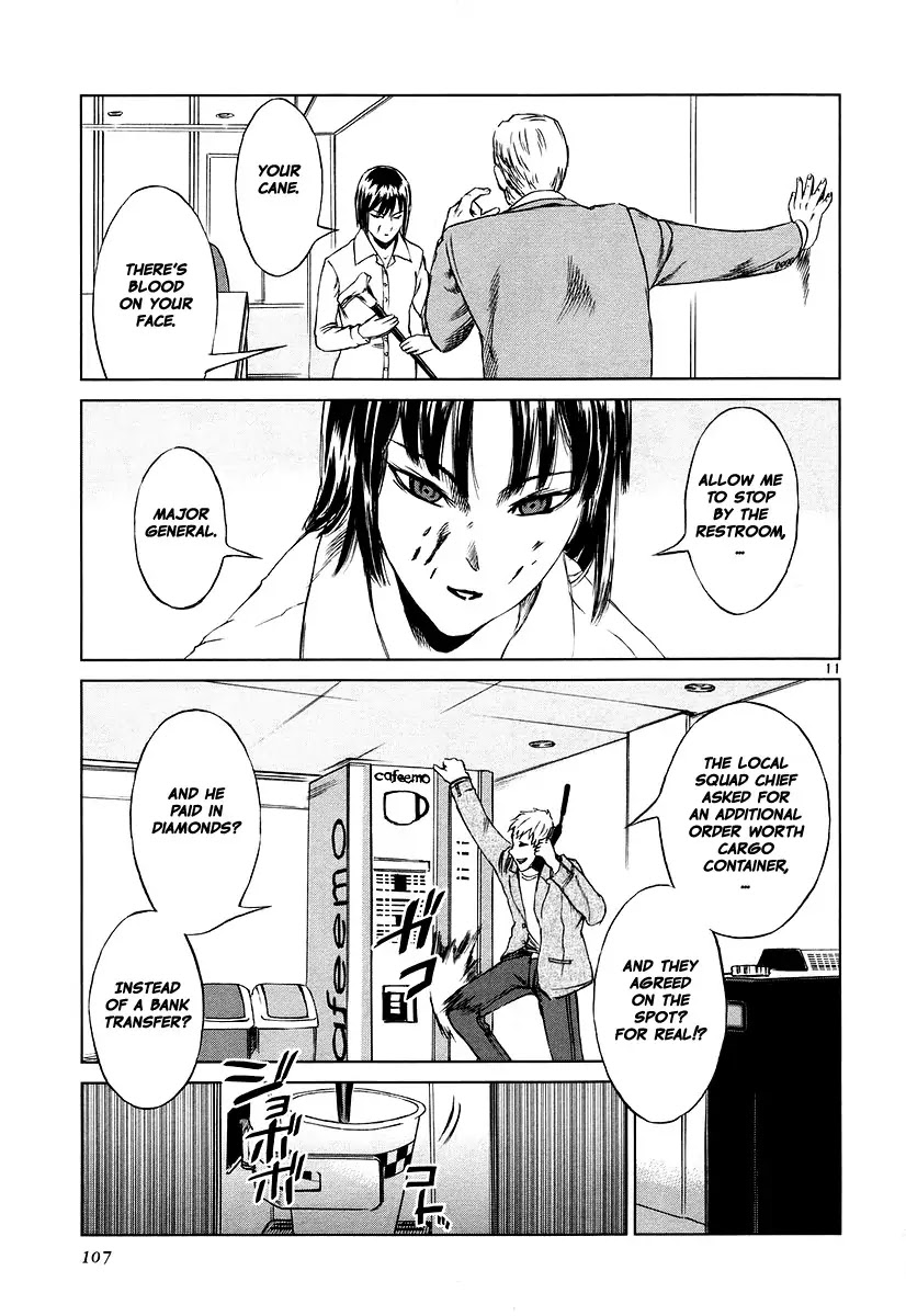 Jormungand Chapter 15 page 11 - Chapter 15: African Golden Butterflies phase.1