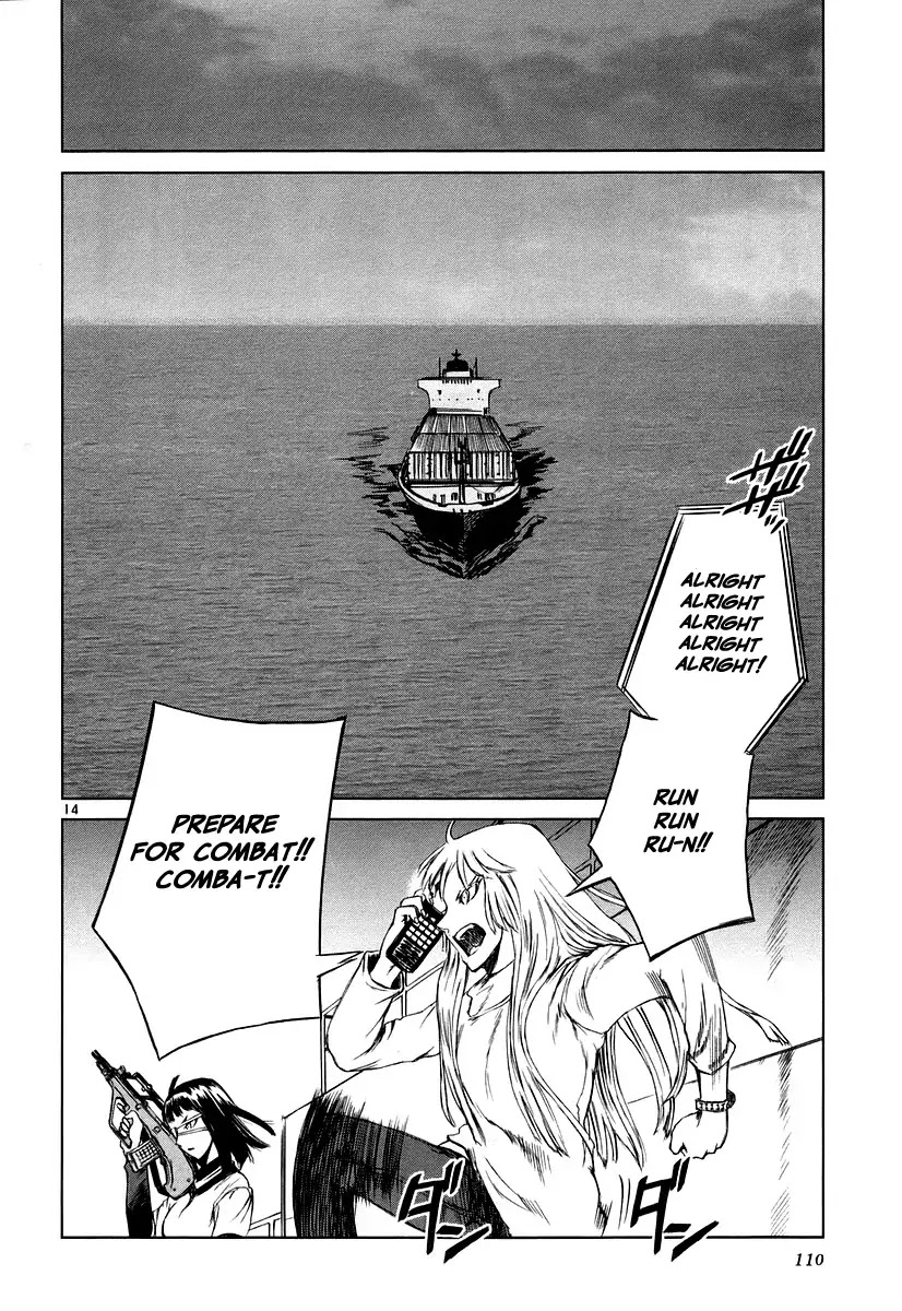 Jormungand Chapter 15 page 14 - Chapter 15: African Golden Butterflies phase.1