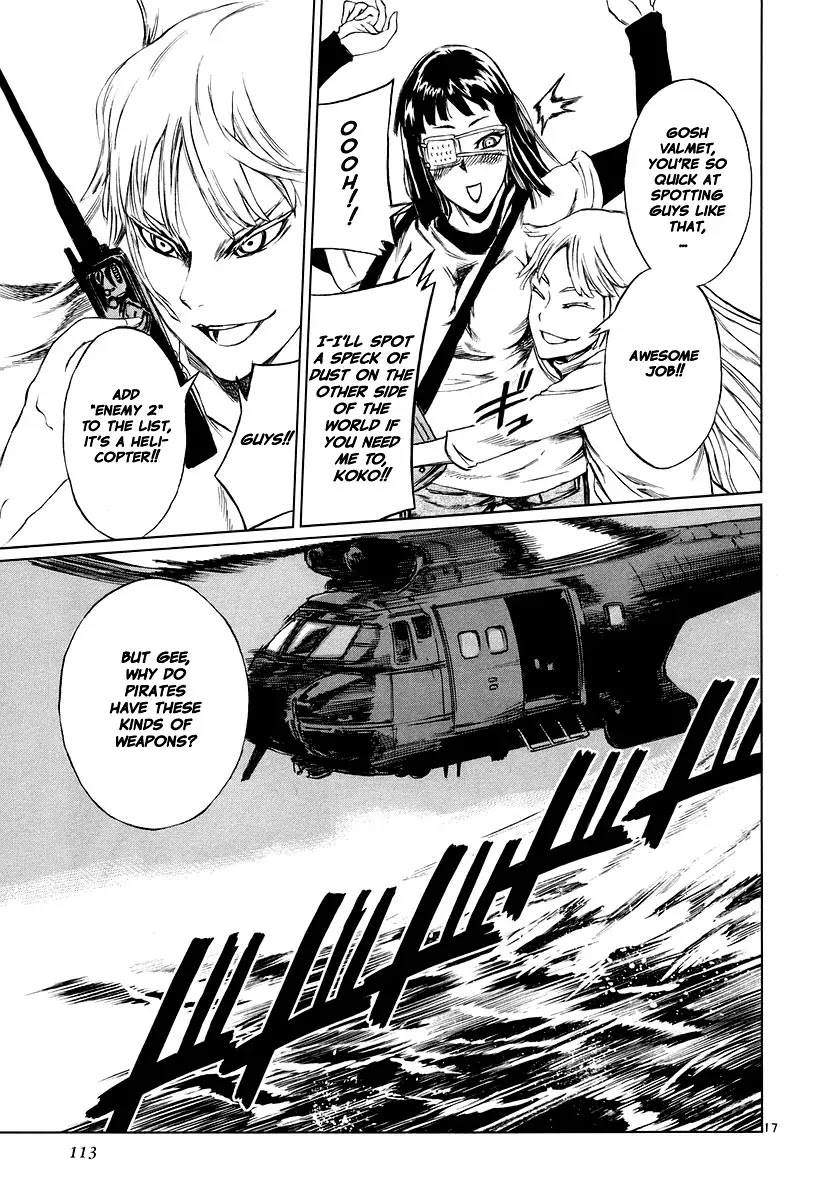 Jormungand Chapter 15 page 17 - Chapter 15: African Golden Butterflies phase.1