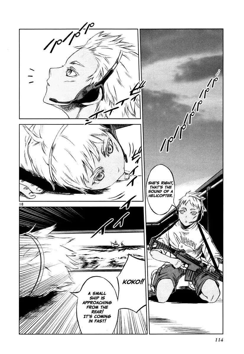Jormungand Chapter 15 page 18 - Chapter 15: African Golden Butterflies phase.1