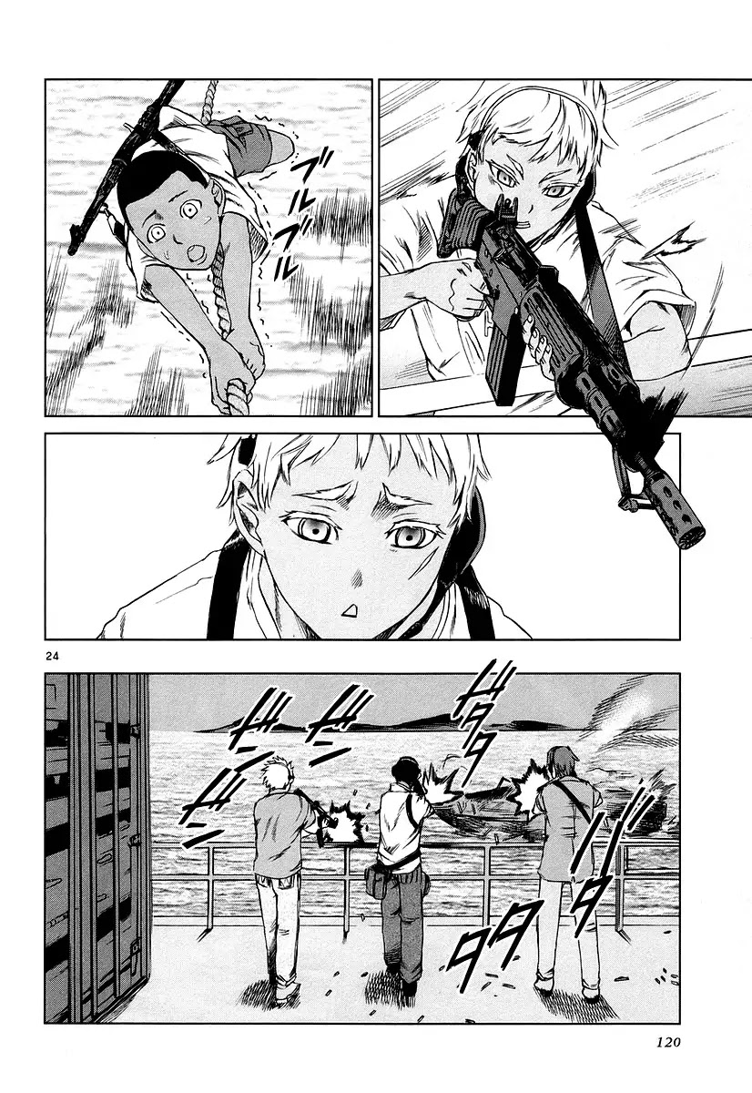 Jormungand Chapter 15 page 24 - Chapter 15: African Golden Butterflies phase.1