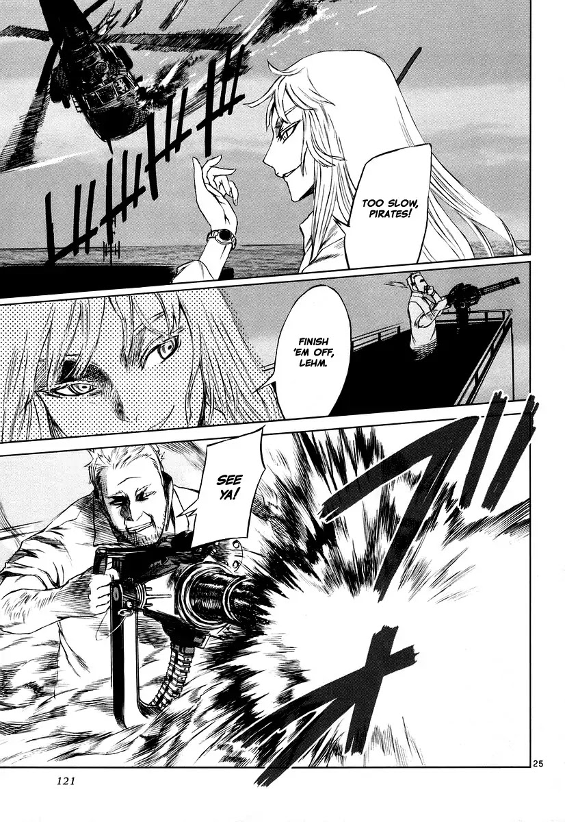 Jormungand Chapter 15 page 25 - Chapter 15: African Golden Butterflies phase.1