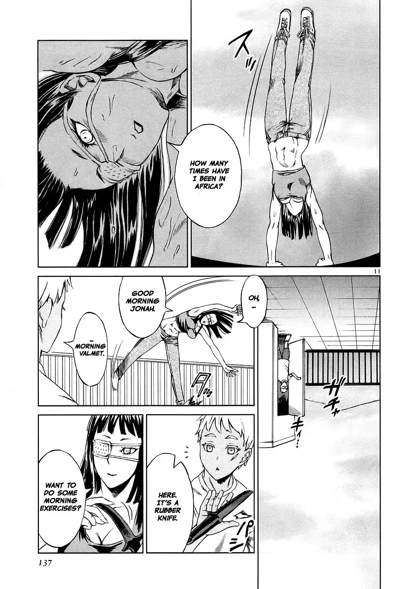 Jormungand Chapter 16 page 11 - Chapter 16: African Golden Butterflies phase.2