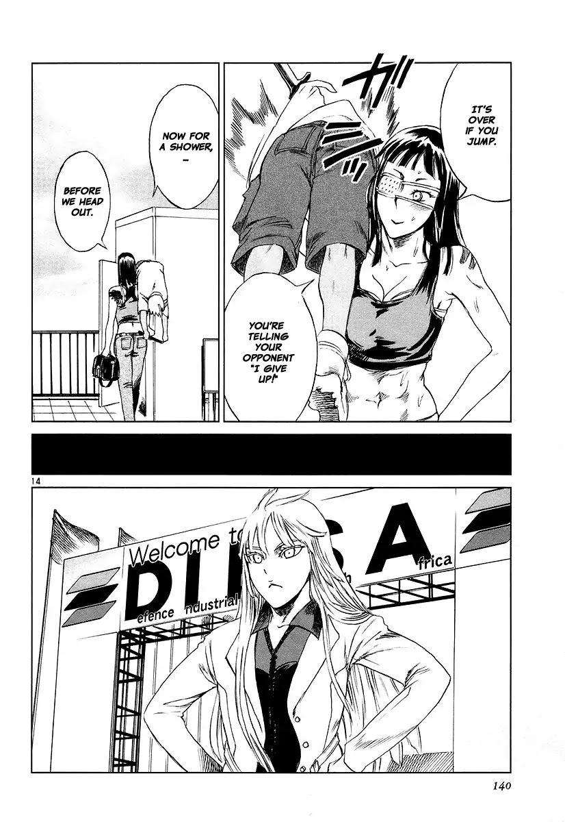 Jormungand Chapter 16 page 14 - Chapter 16: African Golden Butterflies phase.2
