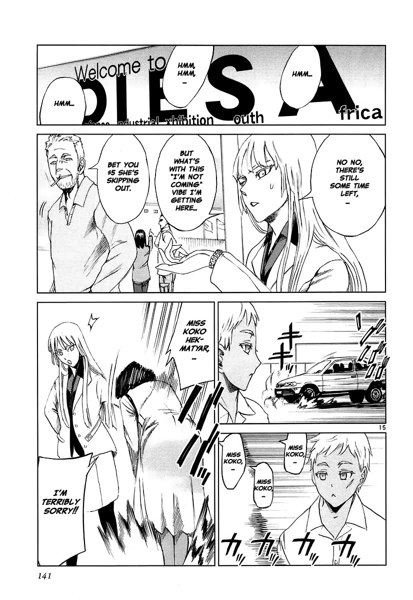 Jormungand Chapter 16 page 15 - Chapter 16: African Golden Butterflies phase.2