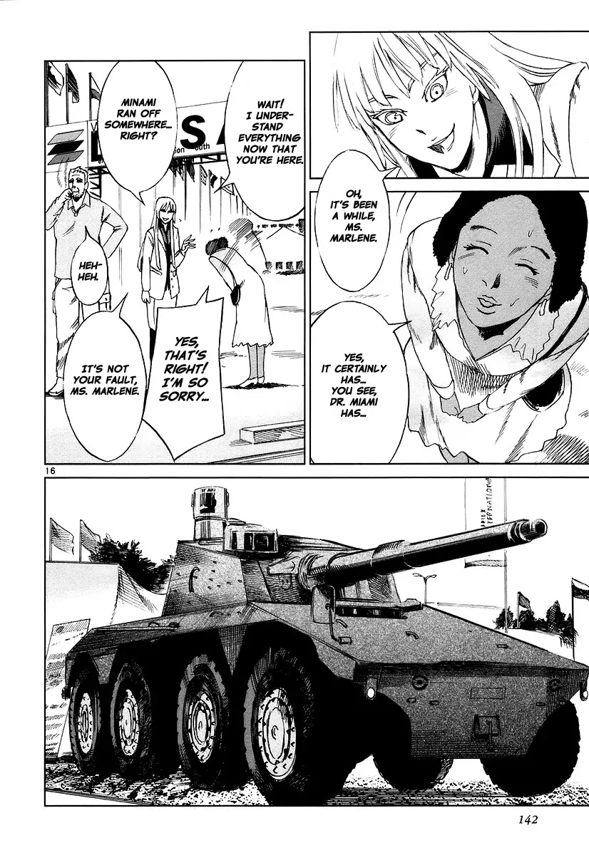 Jormungand Chapter 16 page 16 - Chapter 16: African Golden Butterflies phase.2