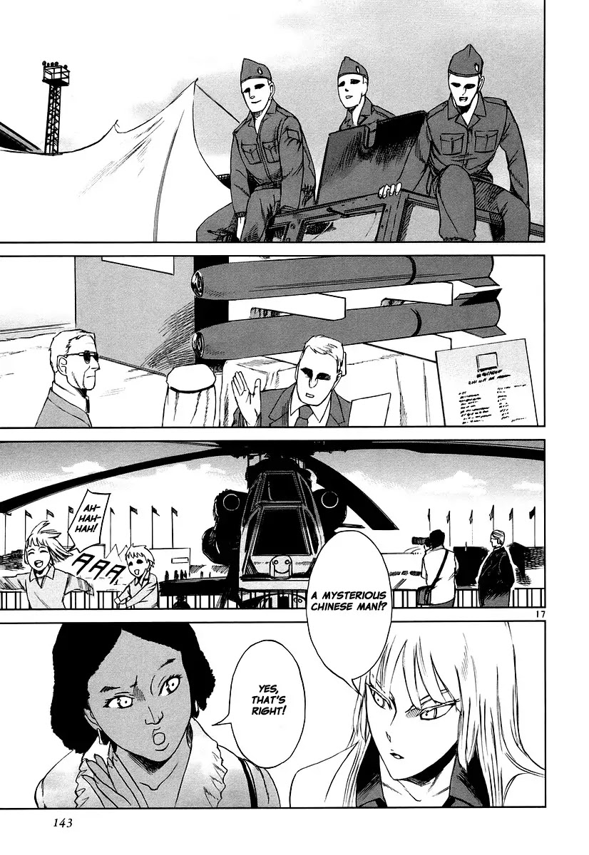 Jormungand Chapter 16 page 17 - Chapter 16: African Golden Butterflies phase.2