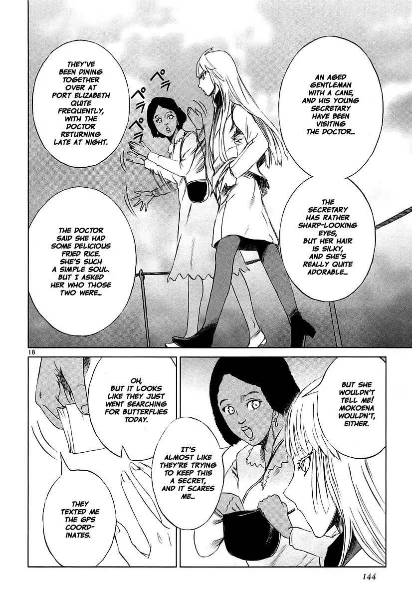 Jormungand Chapter 16 page 18 - Chapter 16: African Golden Butterflies phase.2