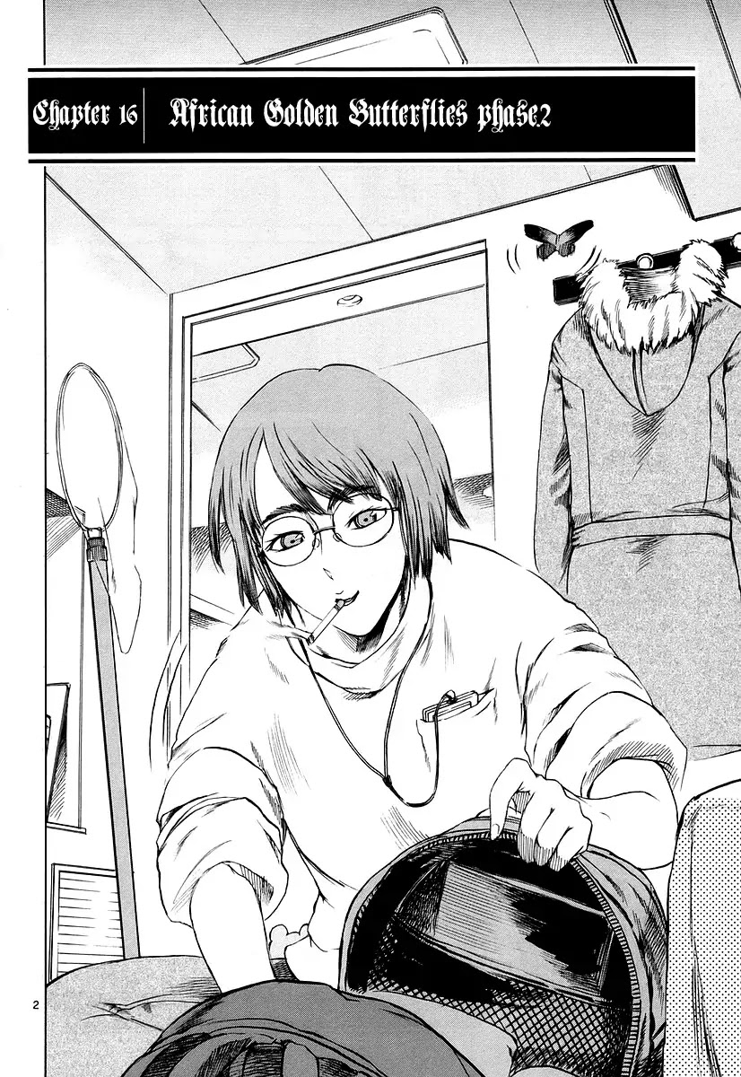 Jormungand Chapter 16 page 2 - Chapter 16: African Golden Butterflies phase.2