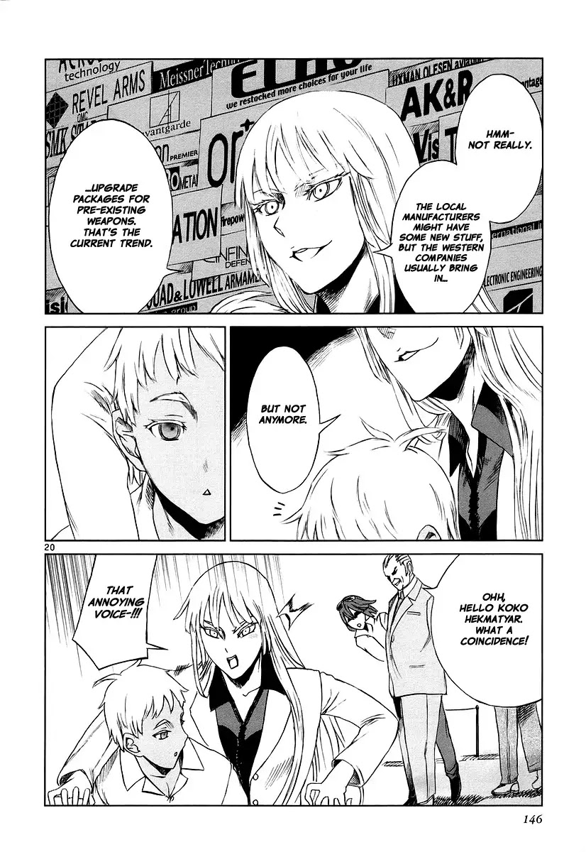 Jormungand Chapter 16 page 20 - Chapter 16: African Golden Butterflies phase.2