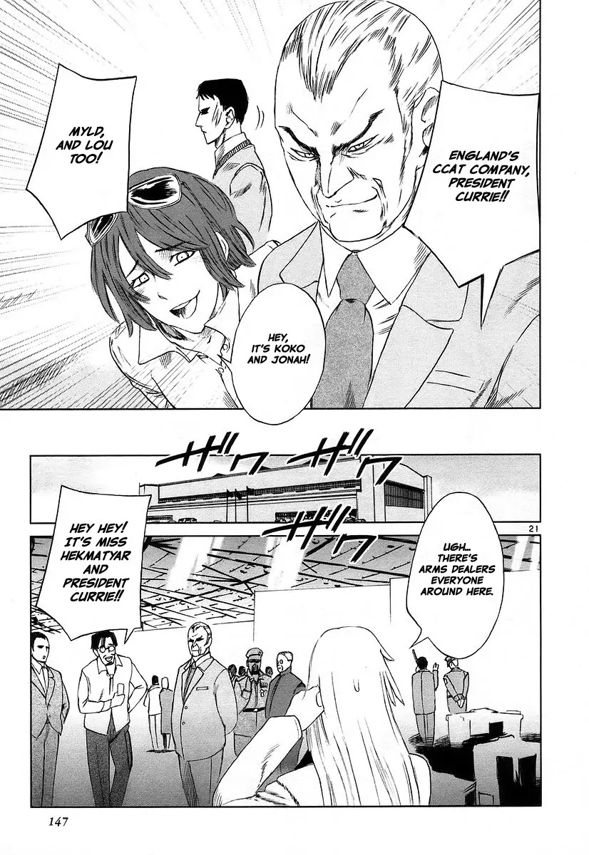 Jormungand Chapter 16 page 21 - Chapter 16: African Golden Butterflies phase.2
