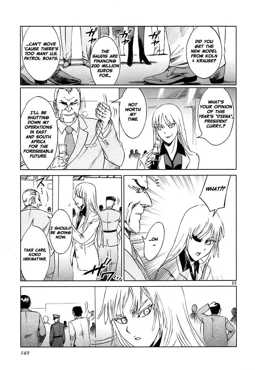 Jormungand Chapter 16 page 23 - Chapter 16: African Golden Butterflies phase.2