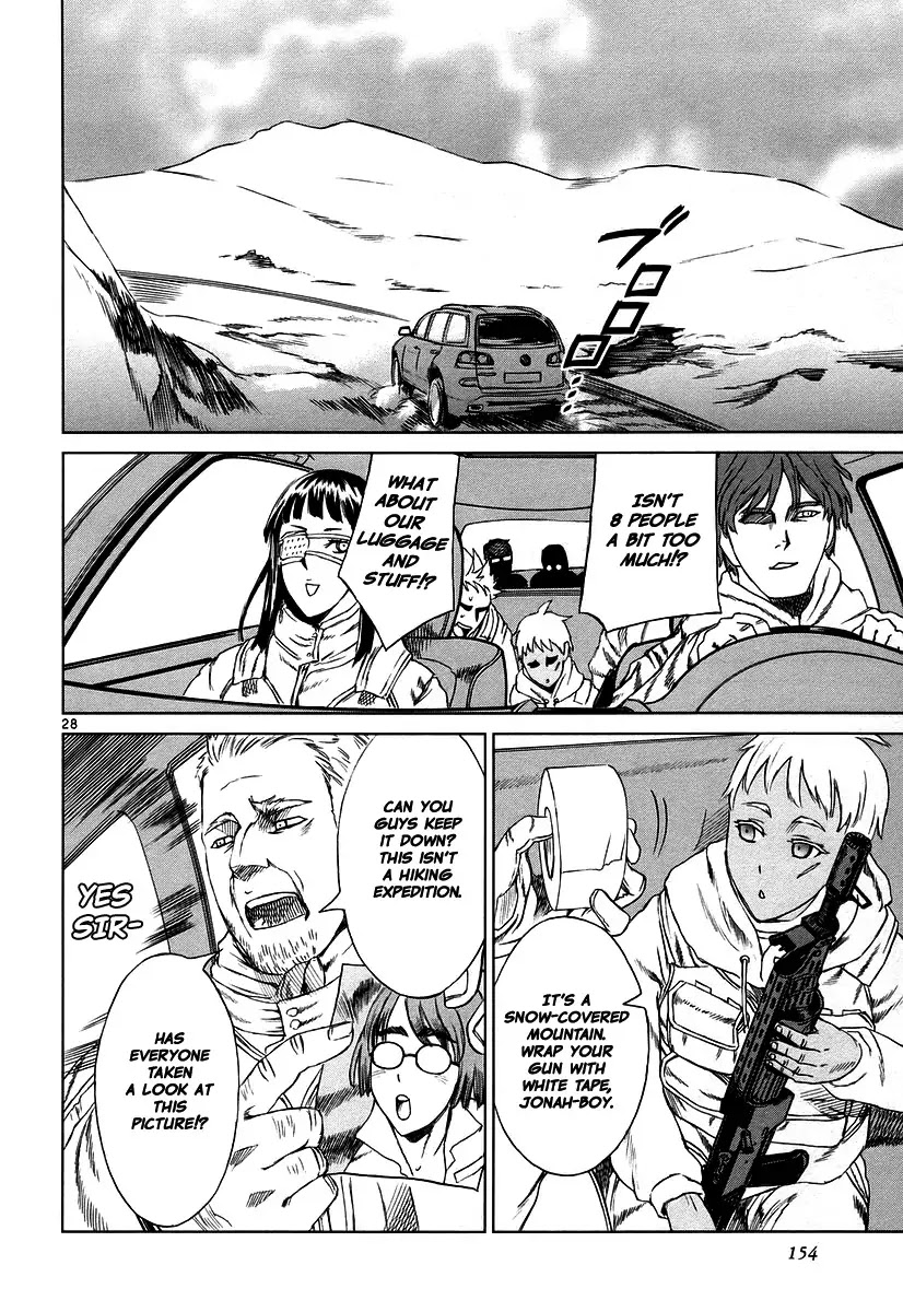 Jormungand Chapter 16 page 28 - Chapter 16: African Golden Butterflies phase.2