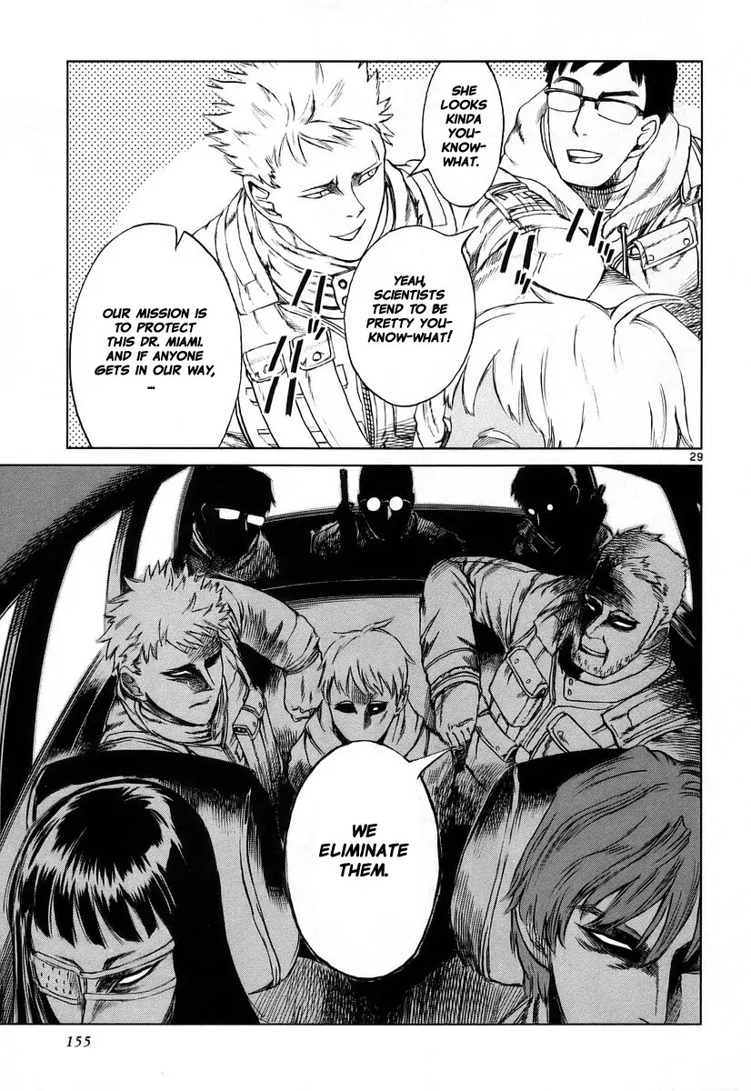Jormungand Chapter 16 page 29 - Chapter 16: African Golden Butterflies phase.2