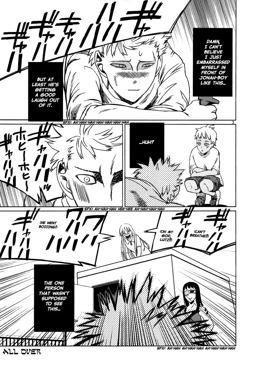 Jormungand Chapter 17.5 page 3 - Chapter 17.5: Omake
