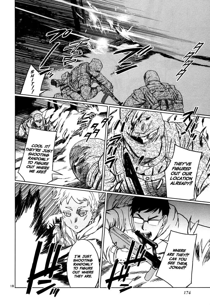 Jormungand Chapter 17 page 17 - Chapter 17: African Golden Butterflies phase.3