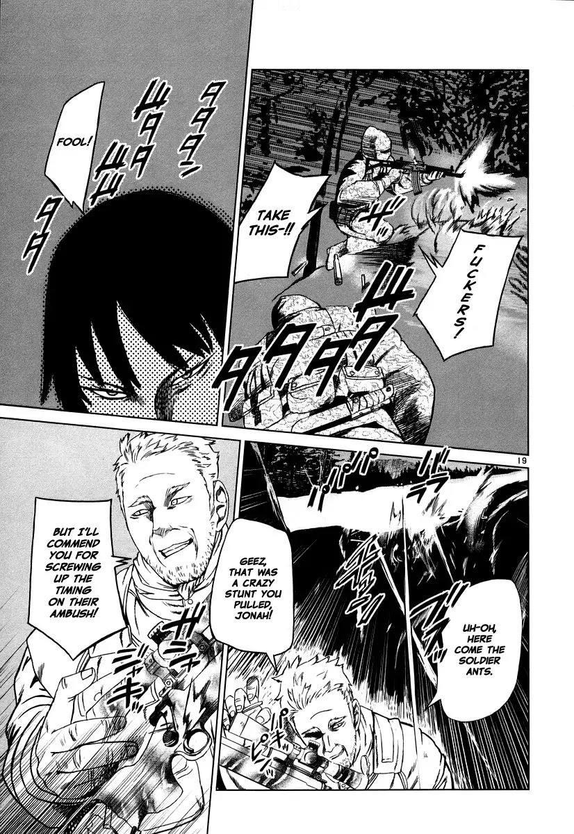 Jormungand Chapter 17 page 18 - Chapter 17: African Golden Butterflies phase.3