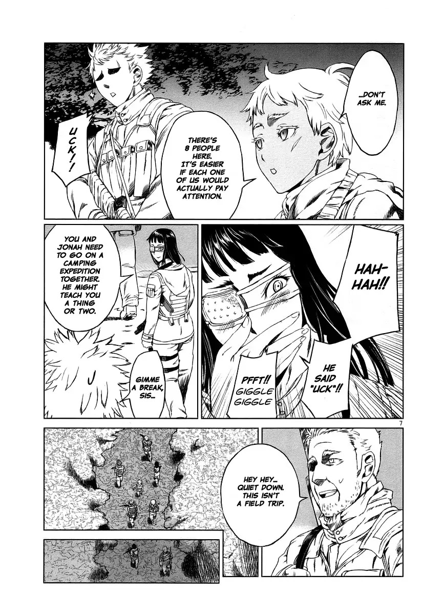 Jormungand Chapter 17 page 6 - Chapter 17: African Golden Butterflies phase.3