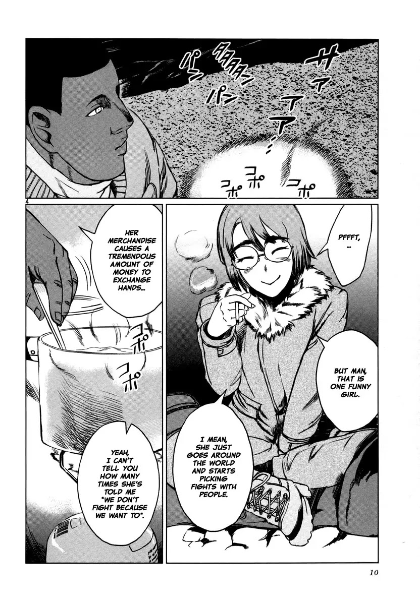Jormungand Chapter 18 page 12 - Chapter 18: African Golden Butterflies phase.4