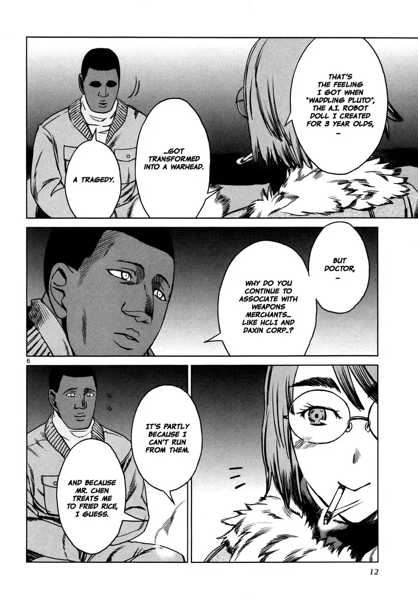 Jormungand Chapter 18 page 14 - Chapter 18: African Golden Butterflies phase.4