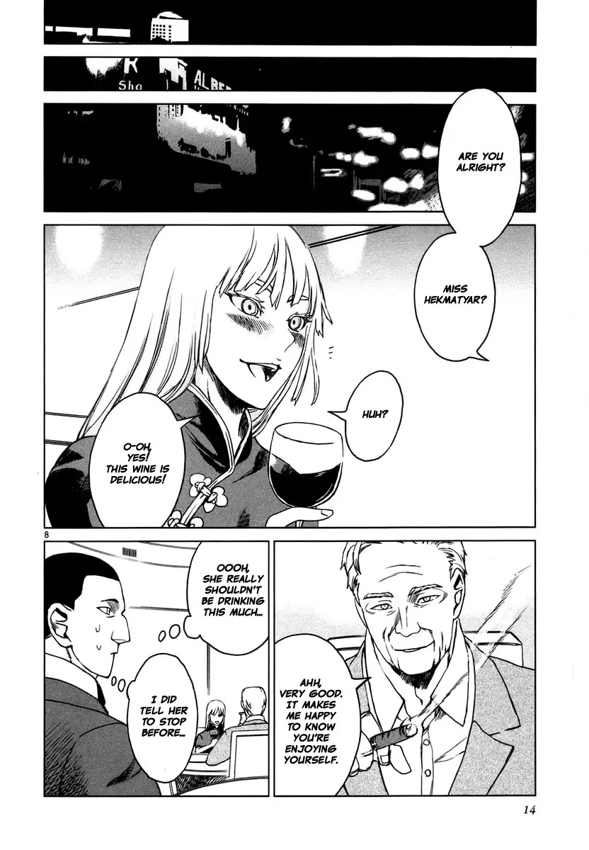 Jormungand Chapter 18 page 16 - Chapter 18: African Golden Butterflies phase.4