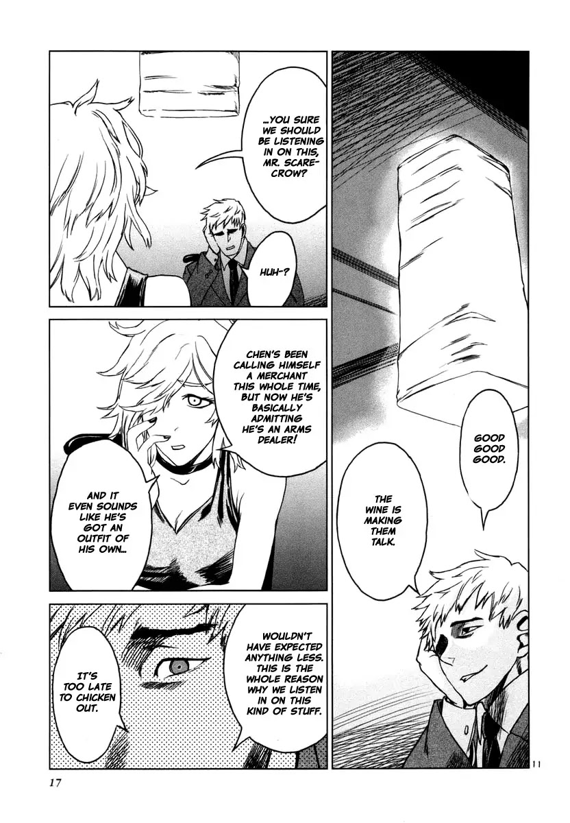 Jormungand Chapter 18 page 19 - Chapter 18: African Golden Butterflies phase.4
