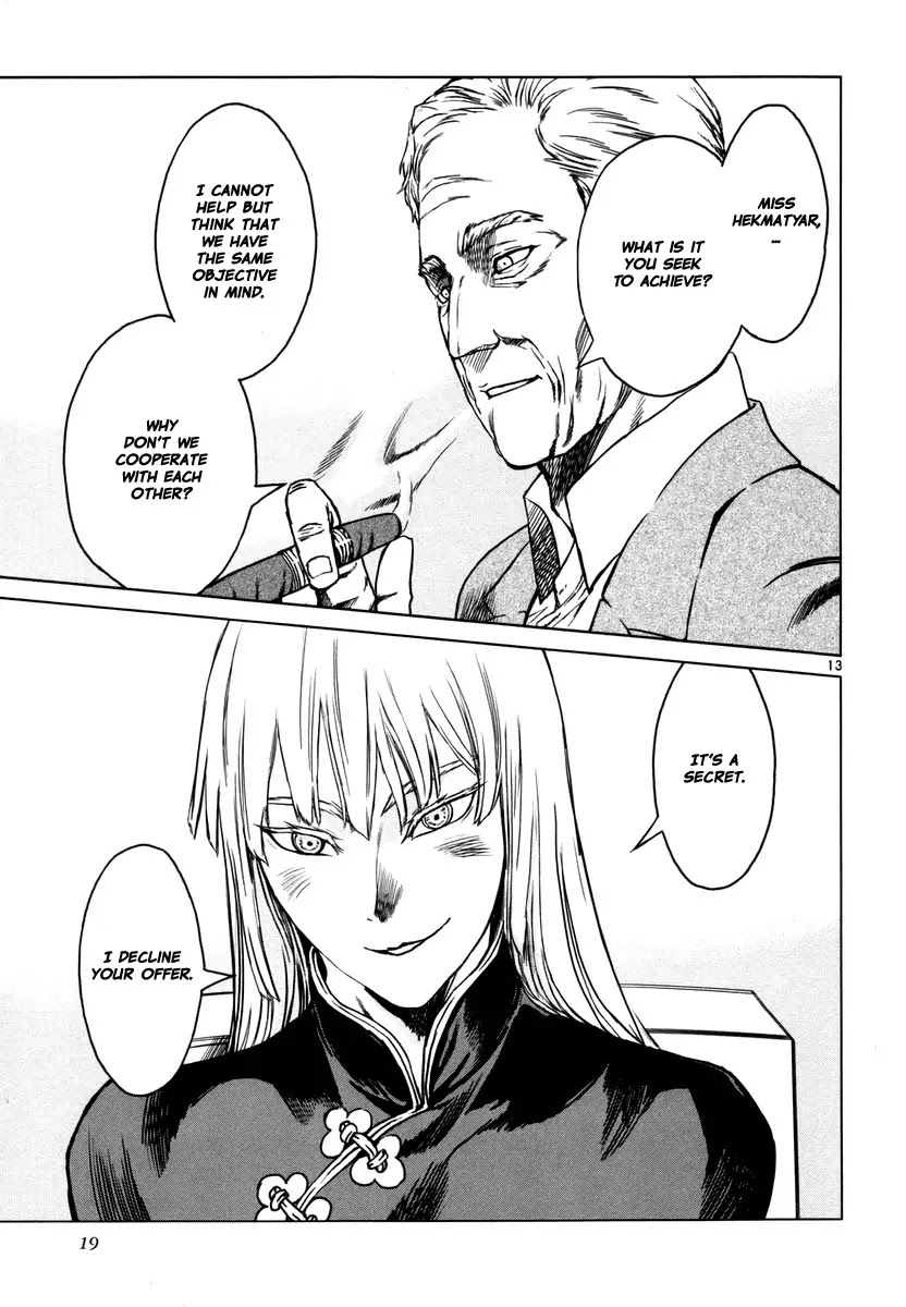 Jormungand Chapter 18 page 21 - Chapter 18: African Golden Butterflies phase.4