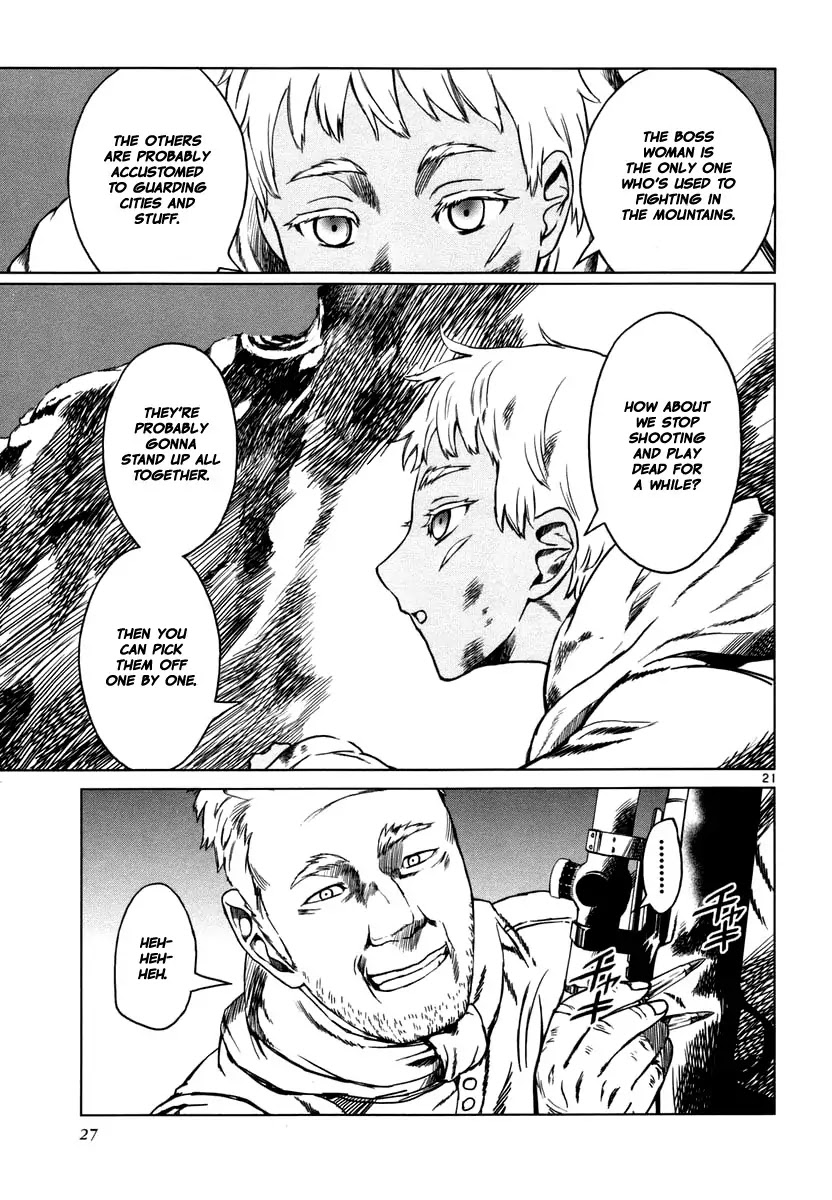 Jormungand Chapter 18 page 29 - Chapter 18: African Golden Butterflies phase.4
