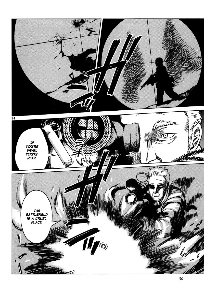 Jormungand Chapter 18 page 32 - Chapter 18: African Golden Butterflies phase.4