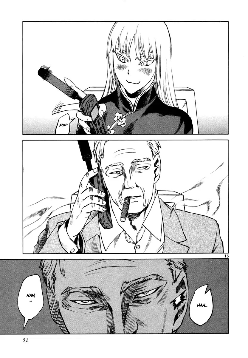 Jormungand Chapter 19 page 15 - Chapter 19: African Golden Butterflies phase.5