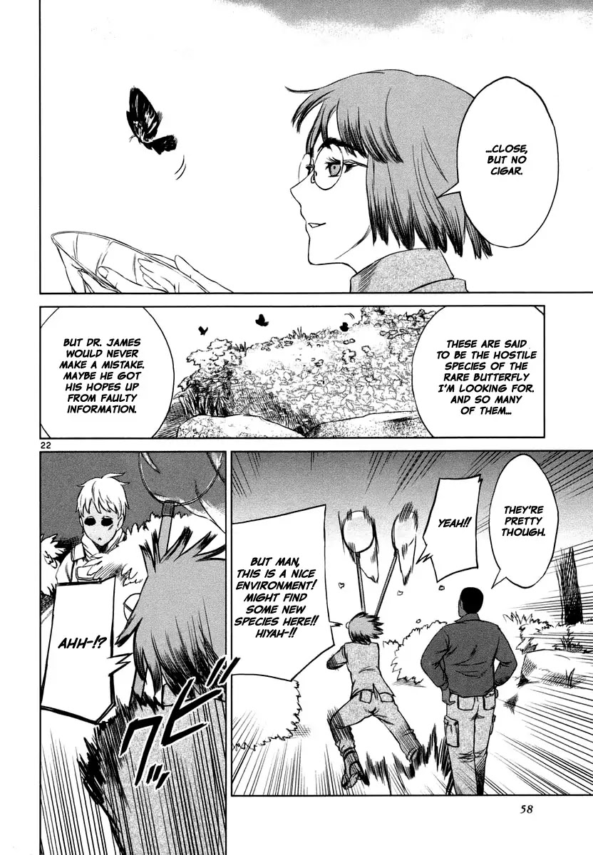 Jormungand Chapter 19 page 22 - Chapter 19: African Golden Butterflies phase.5
