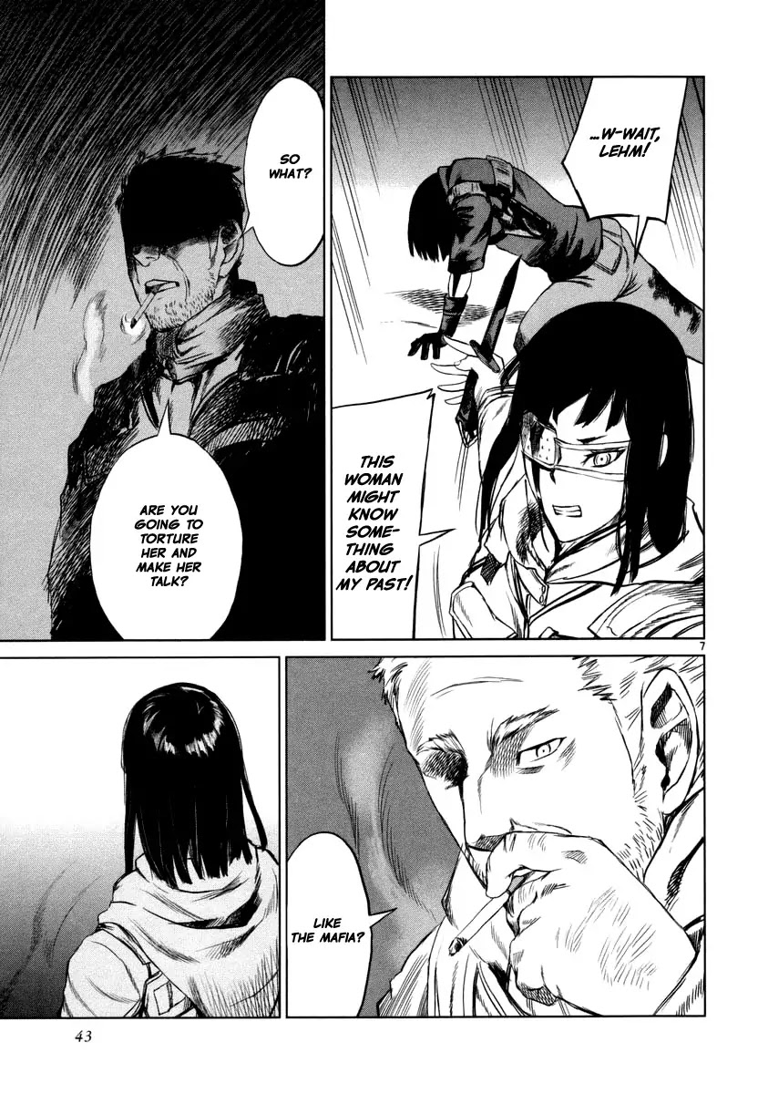 Jormungand Chapter 19 page 7 - Chapter 19: African Golden Butterflies phase.5