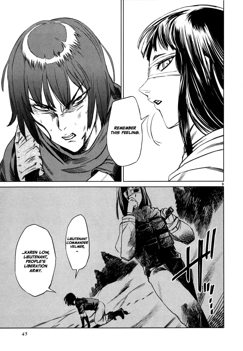 Jormungand Chapter 19 page 9 - Chapter 19: African Golden Butterflies phase.5