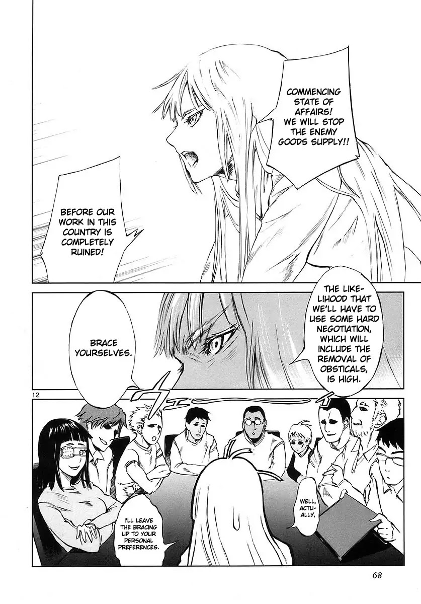 Jormungand Chapter 2 page 11 - Chapter 2: Gunmetal Calico Road