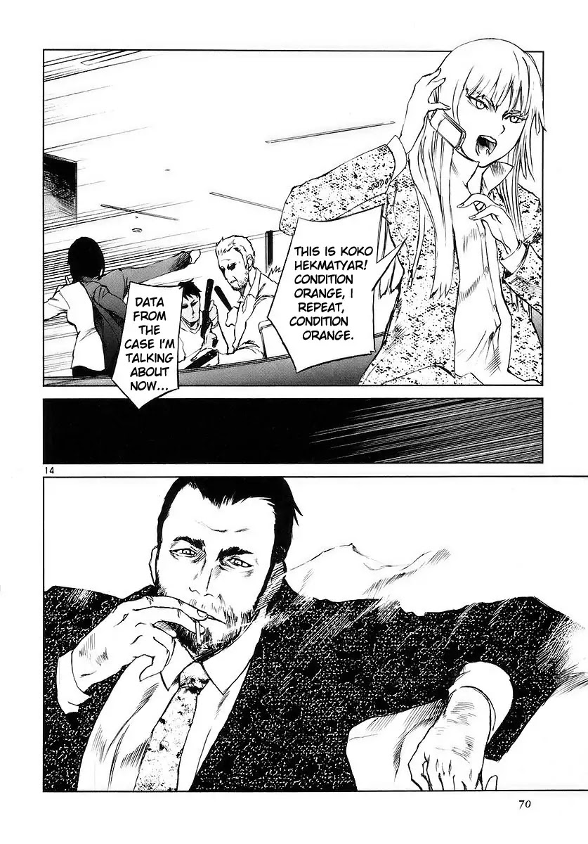 Jormungand Chapter 2 page 13 - Chapter 2: Gunmetal Calico Road