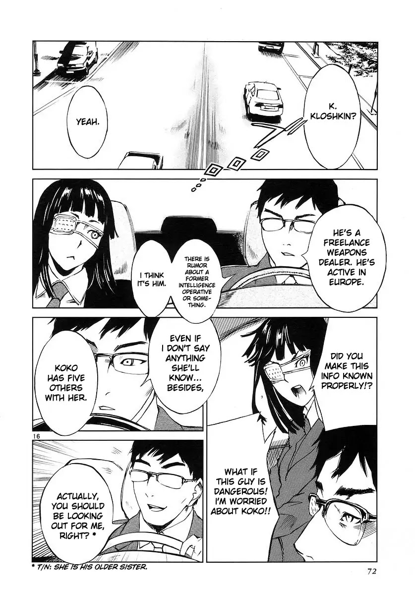 Jormungand Chapter 2 page 15 - Chapter 2: Gunmetal Calico Road