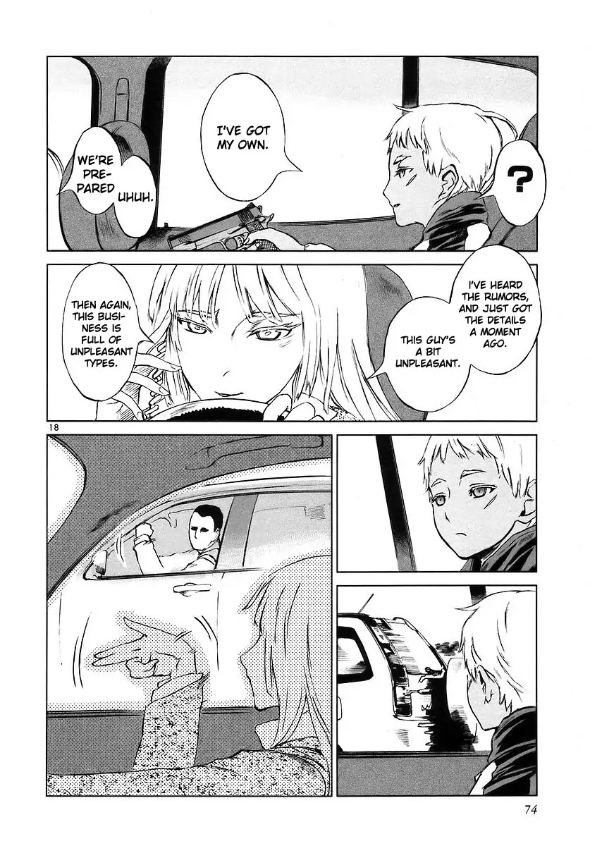 Jormungand Chapter 2 page 17 - Chapter 2: Gunmetal Calico Road