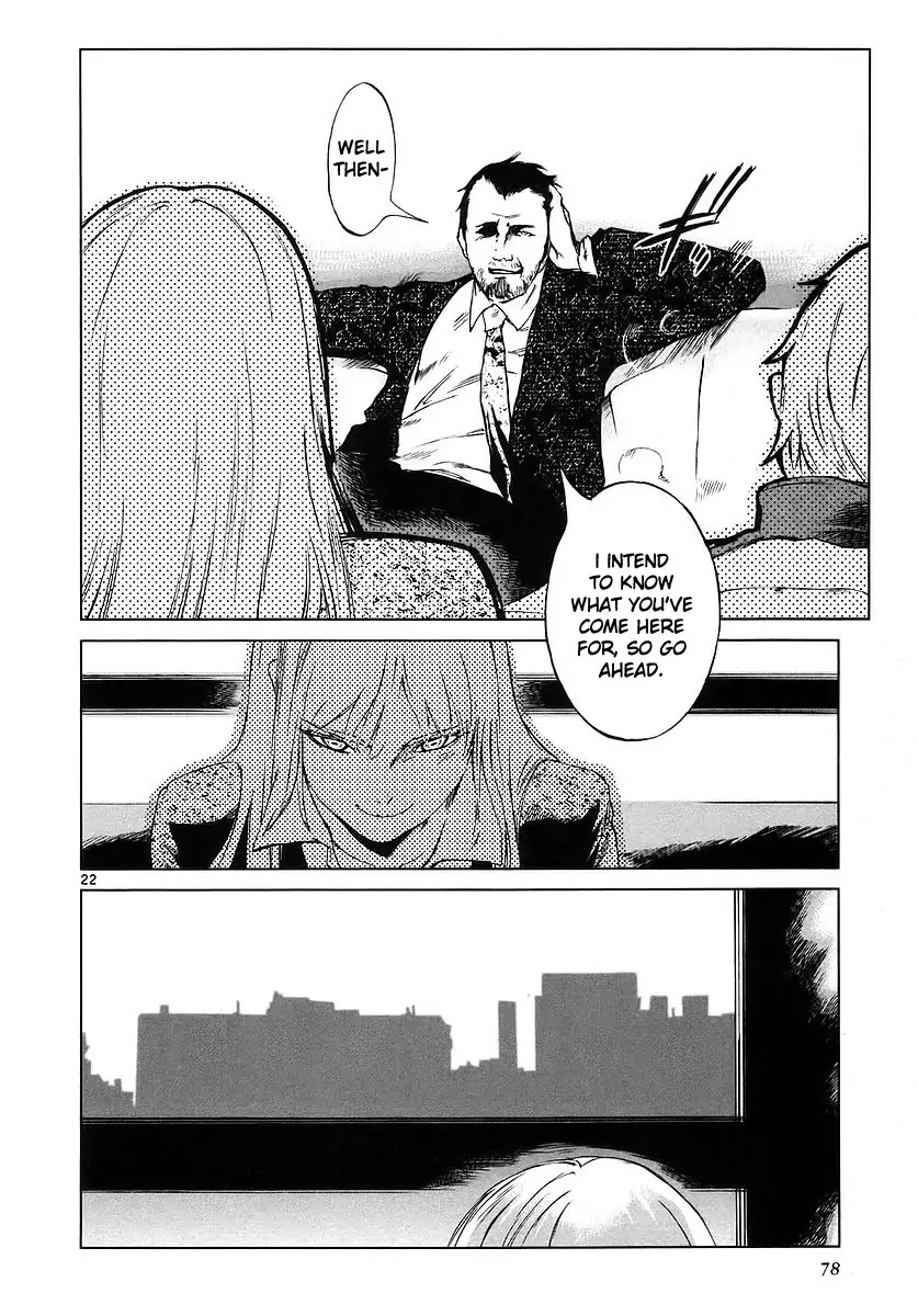 Jormungand Chapter 2 page 21 - Chapter 2: Gunmetal Calico Road