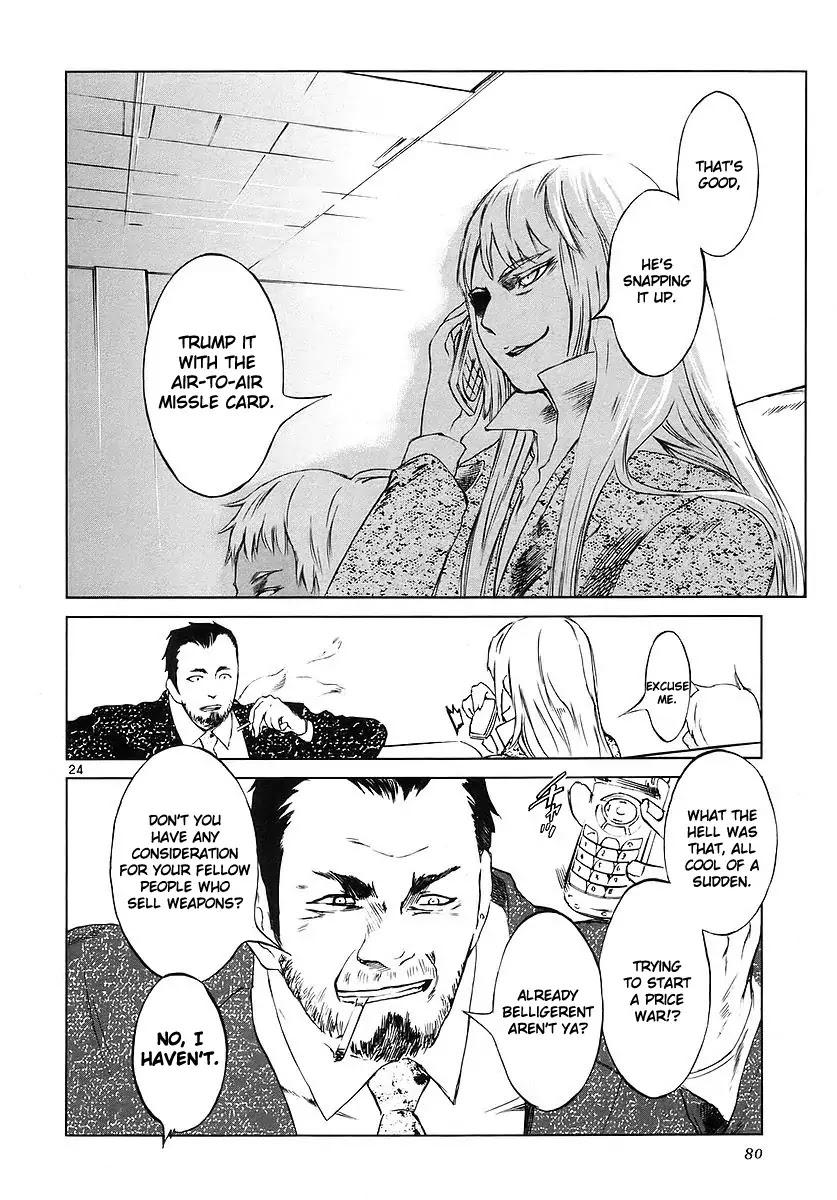 Jormungand Chapter 2 page 23 - Chapter 2: Gunmetal Calico Road