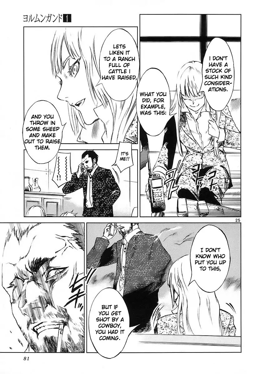 Jormungand Chapter 2 page 24 - Chapter 2: Gunmetal Calico Road