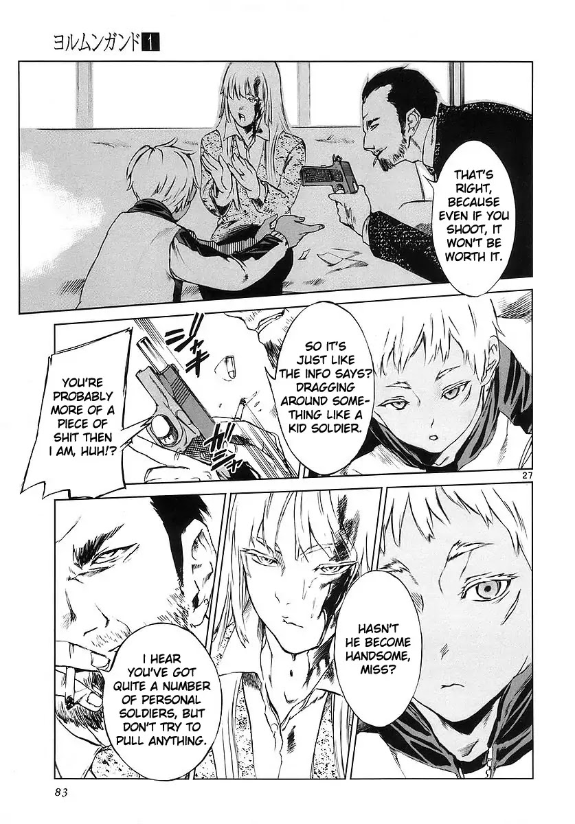 Jormungand Chapter 2 page 26 - Chapter 2: Gunmetal Calico Road