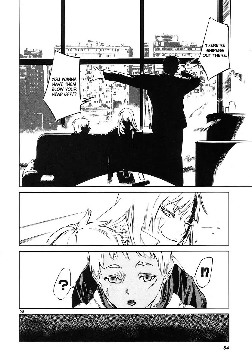 Jormungand Chapter 2 page 27 - Chapter 2: Gunmetal Calico Road